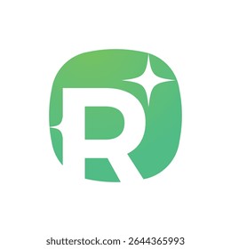 Letter R logo, R logo, AI logo set, modern and minimal design, tech-inspired, colorful icons and symbols, suitable for artificial intelligence, innovation, branding, startups, and digital identity.