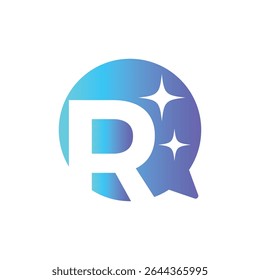 Letter R logo, R logo, AI logo set, modern and minimal design, tech-inspired, colorful icons and symbols, suitable for artificial intelligence, innovation, branding, startups, and digital identity.