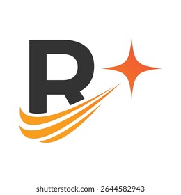 Letter R logo, R logo, AI logo set, modern and minimal design, tech-inspired, colorful icons and symbols, suitable for artificial intelligence, innovation, branding, startups, and digital identity.