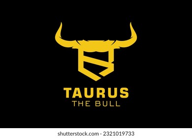 Letter R logo, Bull logo,head bull logo, monogram Logo Design Template