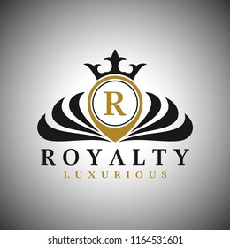 Letter R Logo - Classic Luxurious Style Logo Template