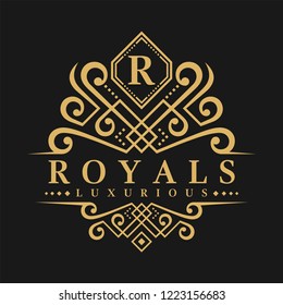 Letter R Logo - Classic Luxurious Style Logo Template