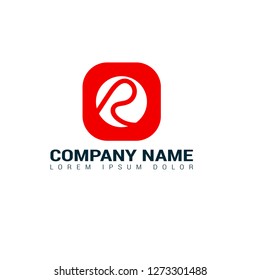 letter R logo concept. Designed for your web site design, logo, app, UI.handwritten letter R