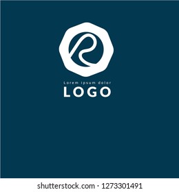 letter R logo concept. Designed for your web site design, logo, app, UI.handwritten letter R