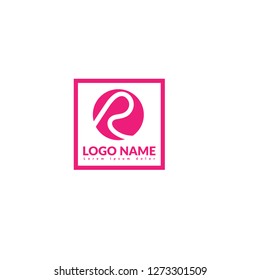 letter R logo concept. Designed for your web site design, logo, app, UI.handwritten letter R