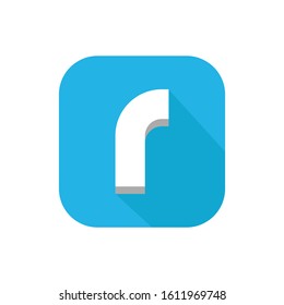 letter R logo creative and modern