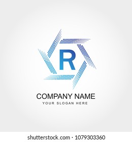 Letter R Logo Design