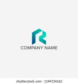 Letter R logo design