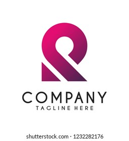 Letter R logo design