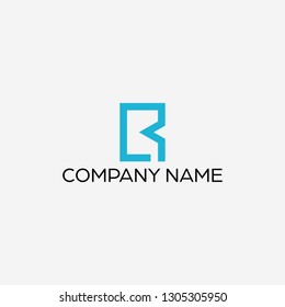 Letter R logo design