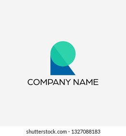 Letter R logo design