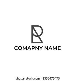 Letter R logo design