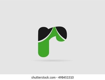 Letter r logo design