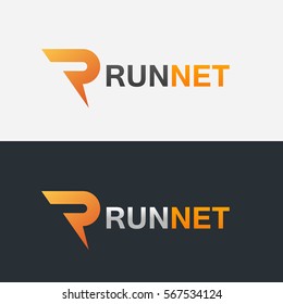 letter R logo design