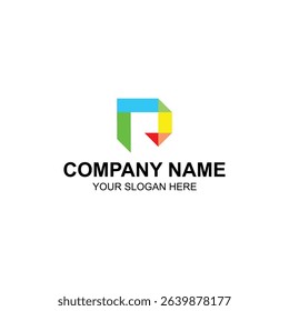 letter r logo design for company or business with creative vector illustration