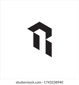 Letter R logo design concept.