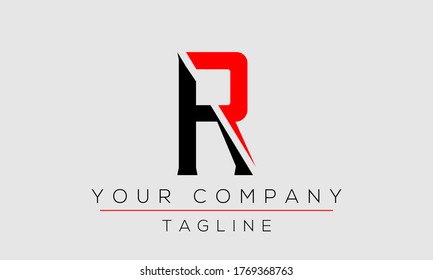 Letter R Logo Design, Creative Modern Icon R