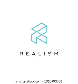 Letter R Logo Design Template