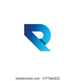 letter r logo, r logo design template