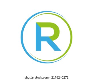 Letter R Logo Design Template  Vector
