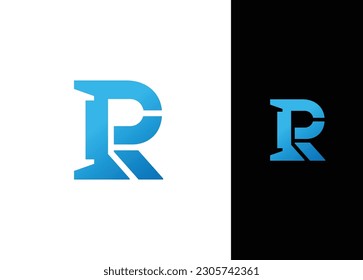 Diseño de logotipo Carta R - Plantilla de diseño de logotipo
