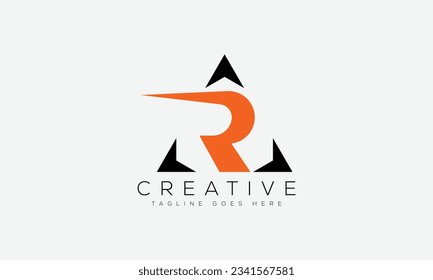 Letter R logo design template vector illustration.