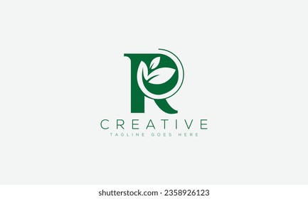 Letter R logo design template vector illustration.