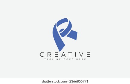 Design-Vorlage für das Logo von Letter R, Vektorgrafik