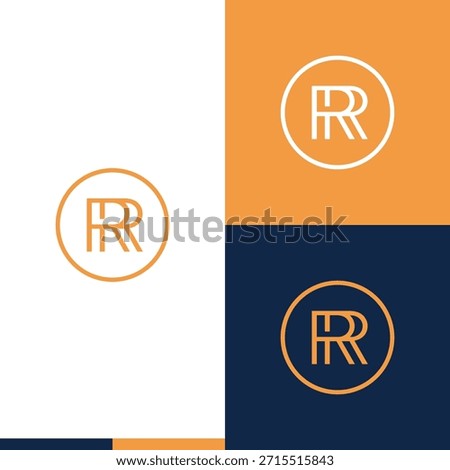 Letter R Logo Design template