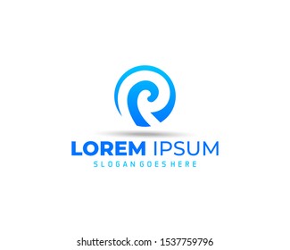 Letter R Logo. R Letter Design Vector