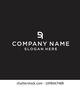 letter r logo design vector illustration template