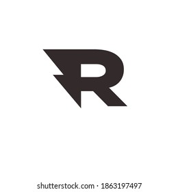 vector de diseño de logotipo de letra R