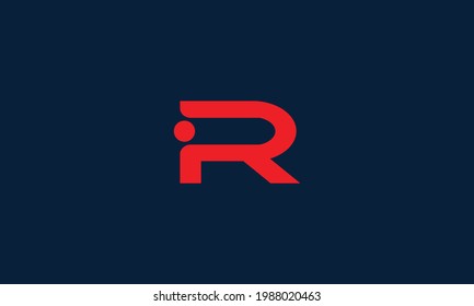 letter r logo design or r design vector