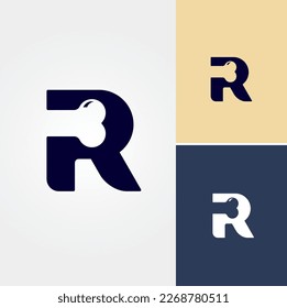 Letter R Logo Design Vector 