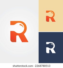 Letter R Logo Design Vector 