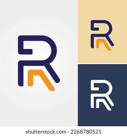 Letter R Logo Design Vector 