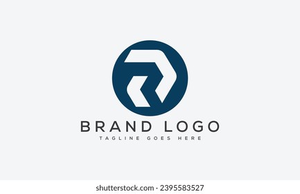 letter R logo design vector template design for brand.