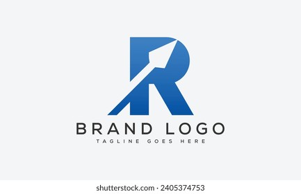 letter R logo design vector template design for brand.