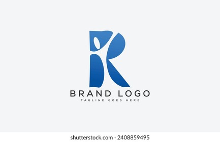 Buchstabe R Logo Design Vektordesign für die Marke.