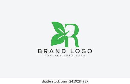 diseño de la plantilla vectorial de diseño del logotipo R de la letra para la marca.