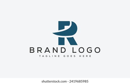 letter R logo design vector template design for brand.