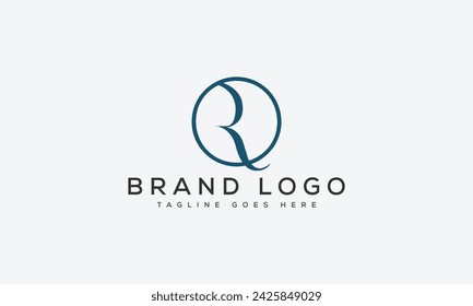 Diseño de plantilla de vector de diseño de logotipo de letra R para marca.