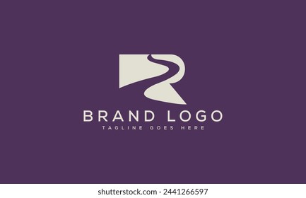 letter R logo design vector template design for brand.