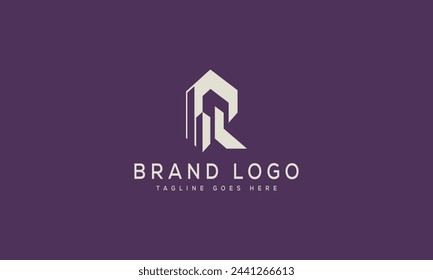 letter R logo design vector template design for brand.