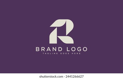Buchstabe R Logo Design Vektor-Vorlage Design für Marke.