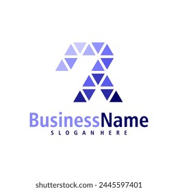 Letter R logo design vector. Creative Initial R logo concepts template