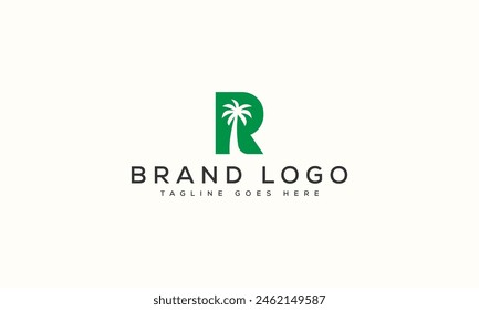 letter R logo design vector template design for brand