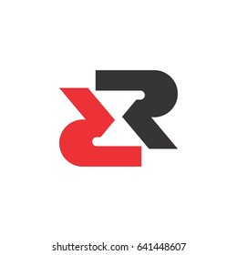 Letter R logo design vector