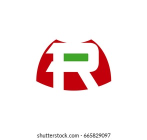 Letter r logo icon
