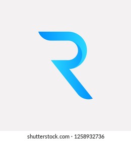 Letter R logo icon design template elements - Vector
